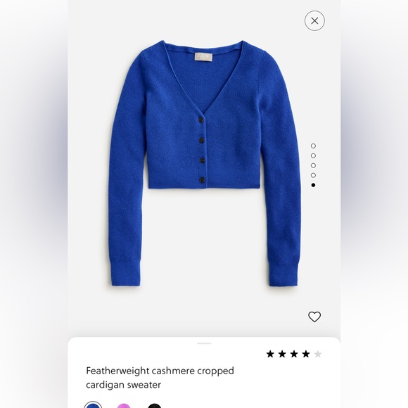 Cashmere Cardigan - Picture 2 of 5